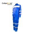 Blue Reflective Work Cloth FR Safety Overall